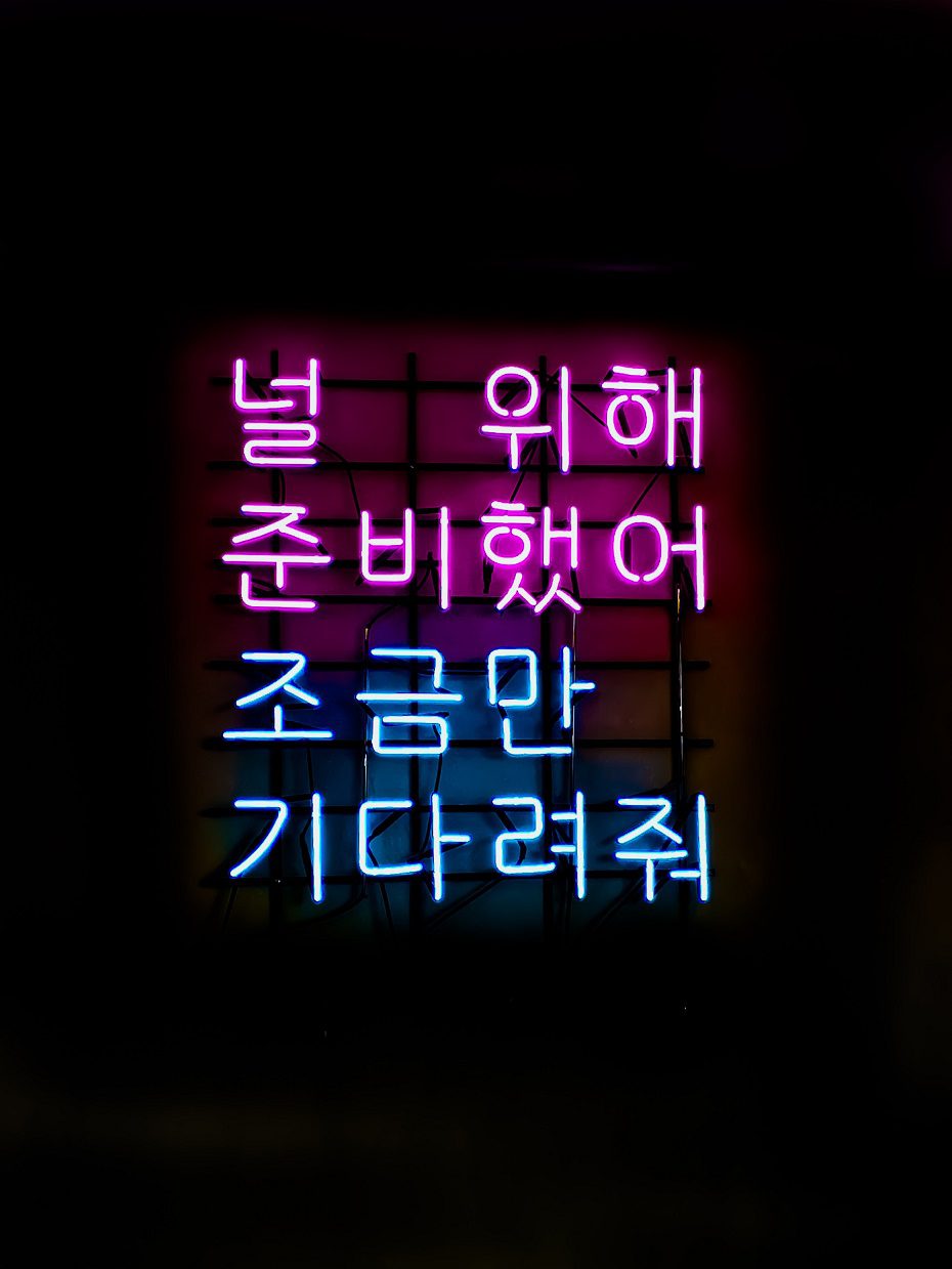 korean neon